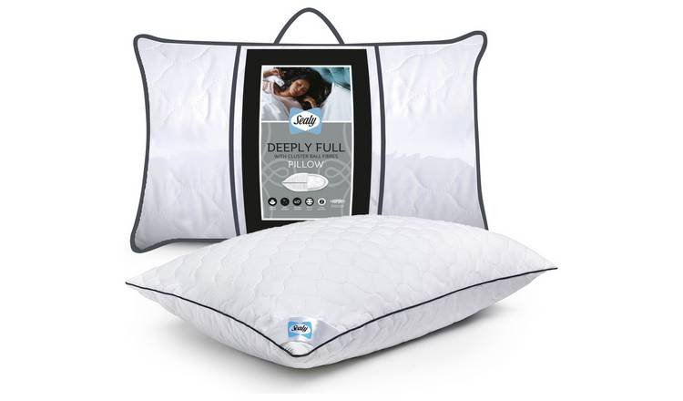 Buy Sealy Deeply Full Medium Firm Pillow Pillows Argos