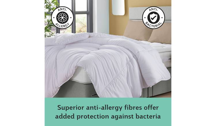 Anti allergy single outlet duvet