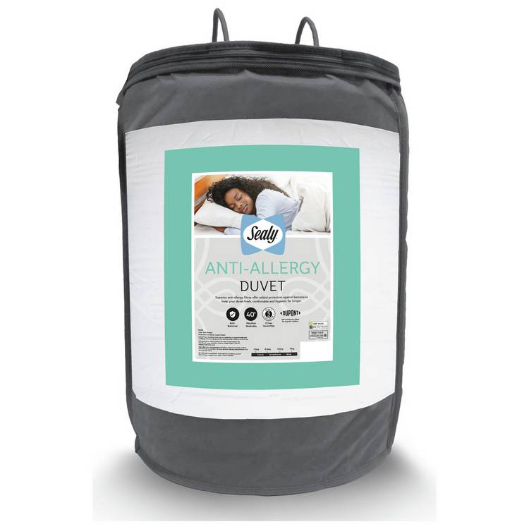 Sealy Anti Allergy Hollowfibre 10.5 Tog Duvet-  King 0