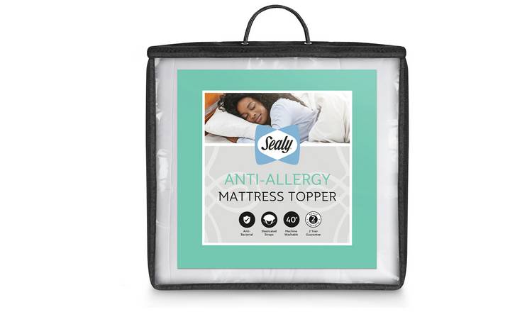 Sealy Anti Allergy Hollowfibre Mattress Topper - Superking