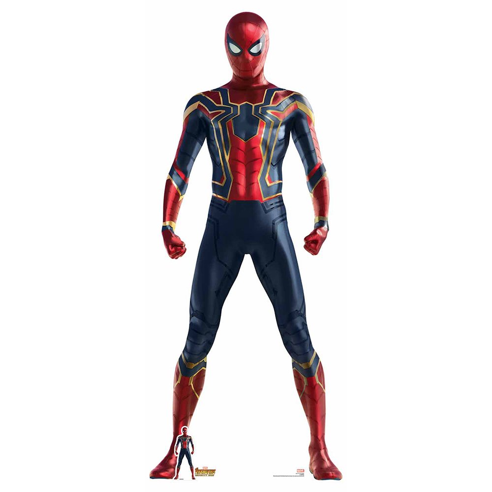 Star Cutouts Marvel Avengers Iron Spider Cardboard Cutout