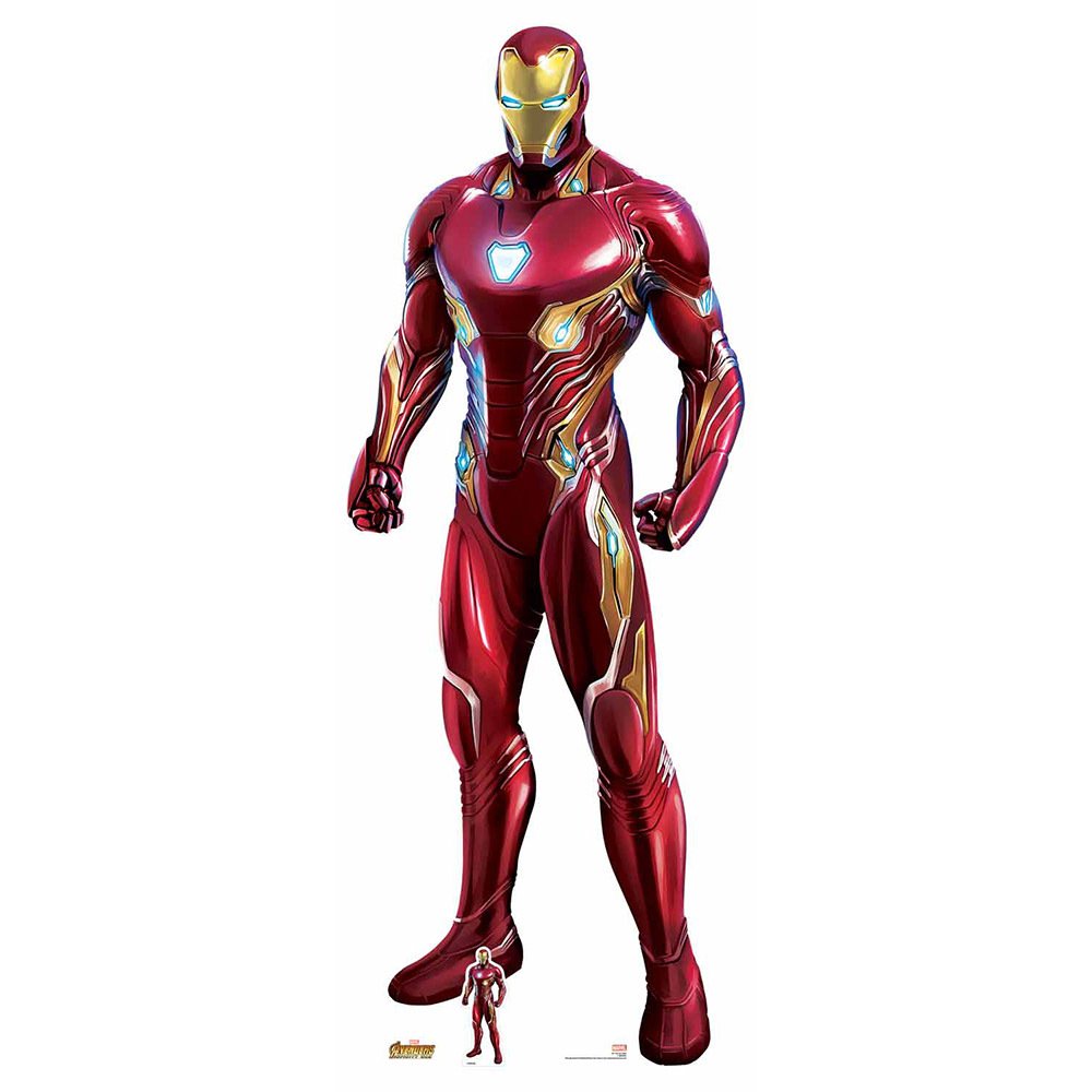 Star Cutouts Iron Man Nanotech Cardboard Cutout