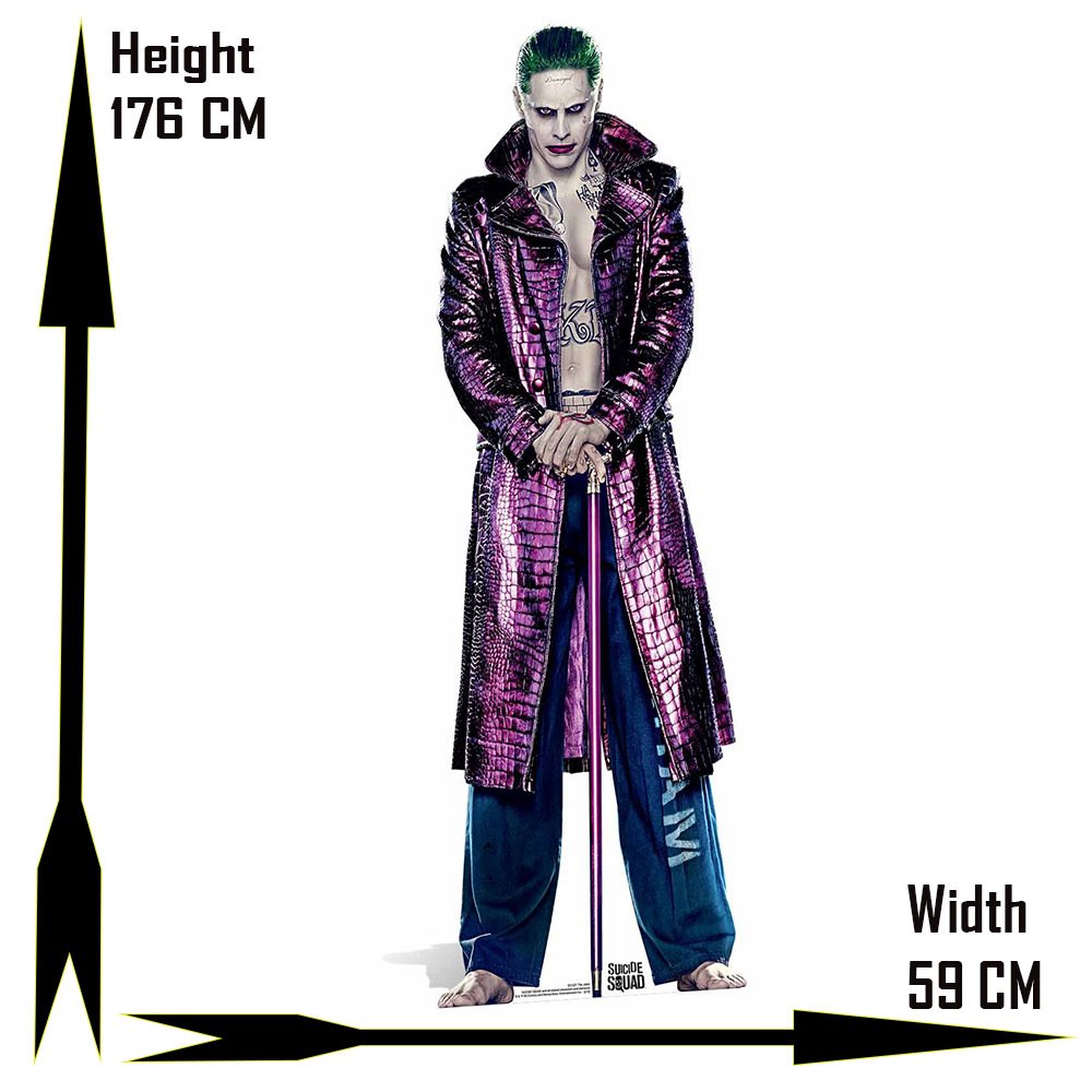 Star Cutouts The Joker DC Comics Jared Leto Cardboard Cutout Review