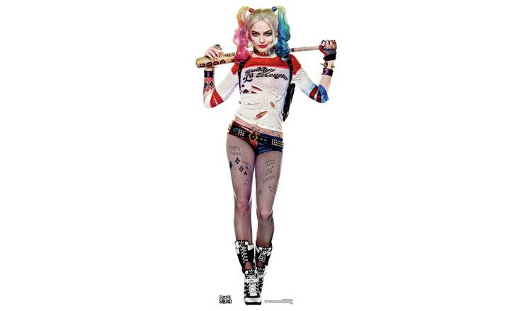 Star Cutouts DC Comics Harley Quinn Cardboard Cutout