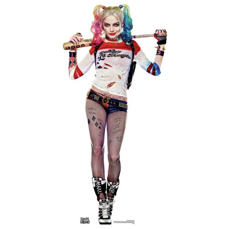 Star Cutouts DC Comics Harley Quinn Cardboard Cutout 0