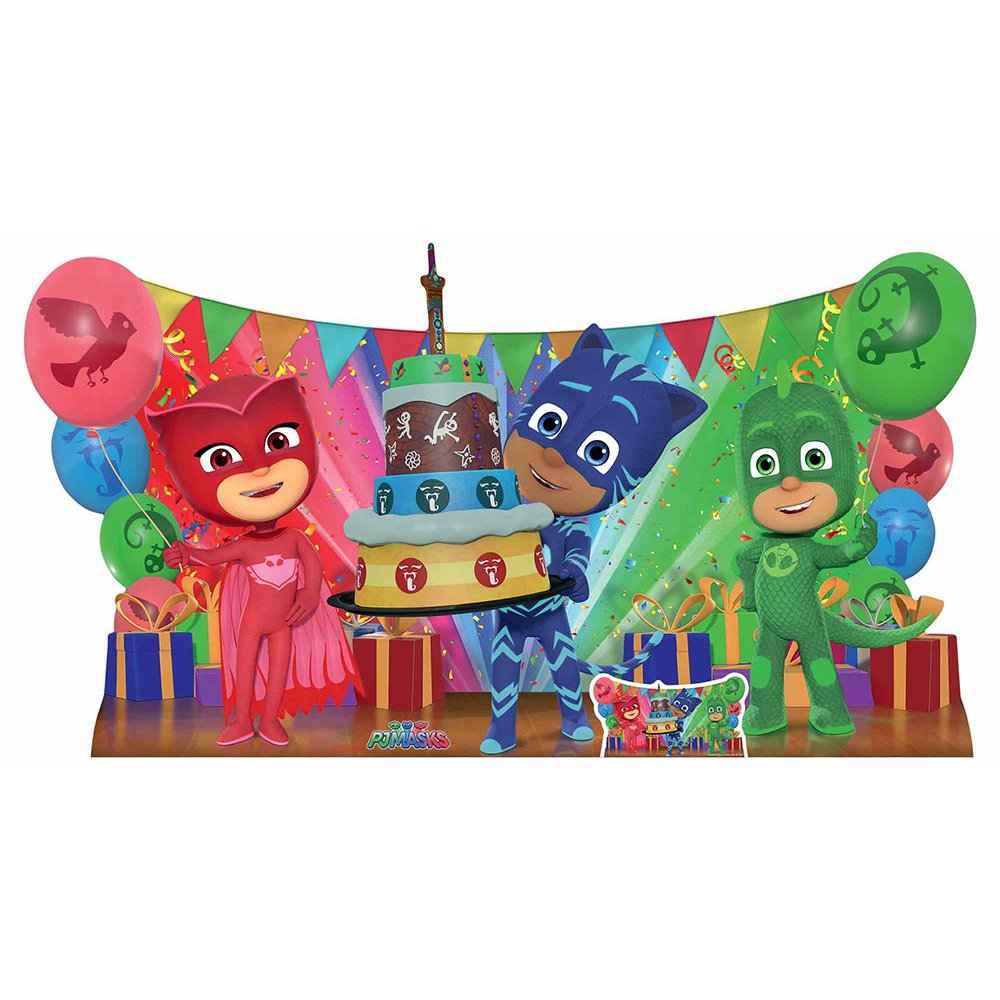 Star Cutouts PJ Masks Birthday Group Cardboard Cutout Reviews Updated July 2023