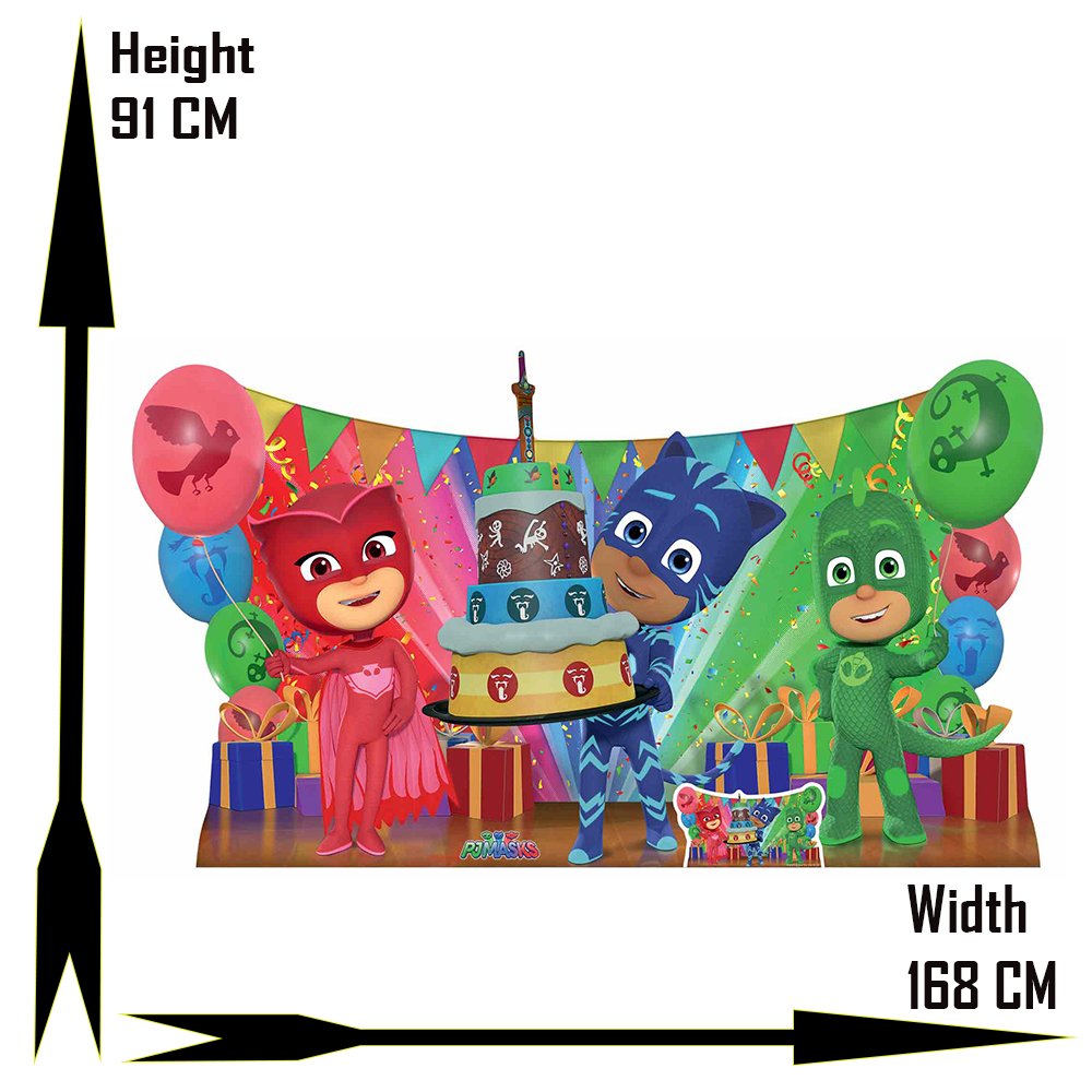 Star Cutouts PJ Masks Birthday Group Cardboard Cutout Review