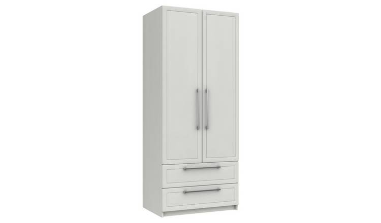 Argos wardrobes store white gloss