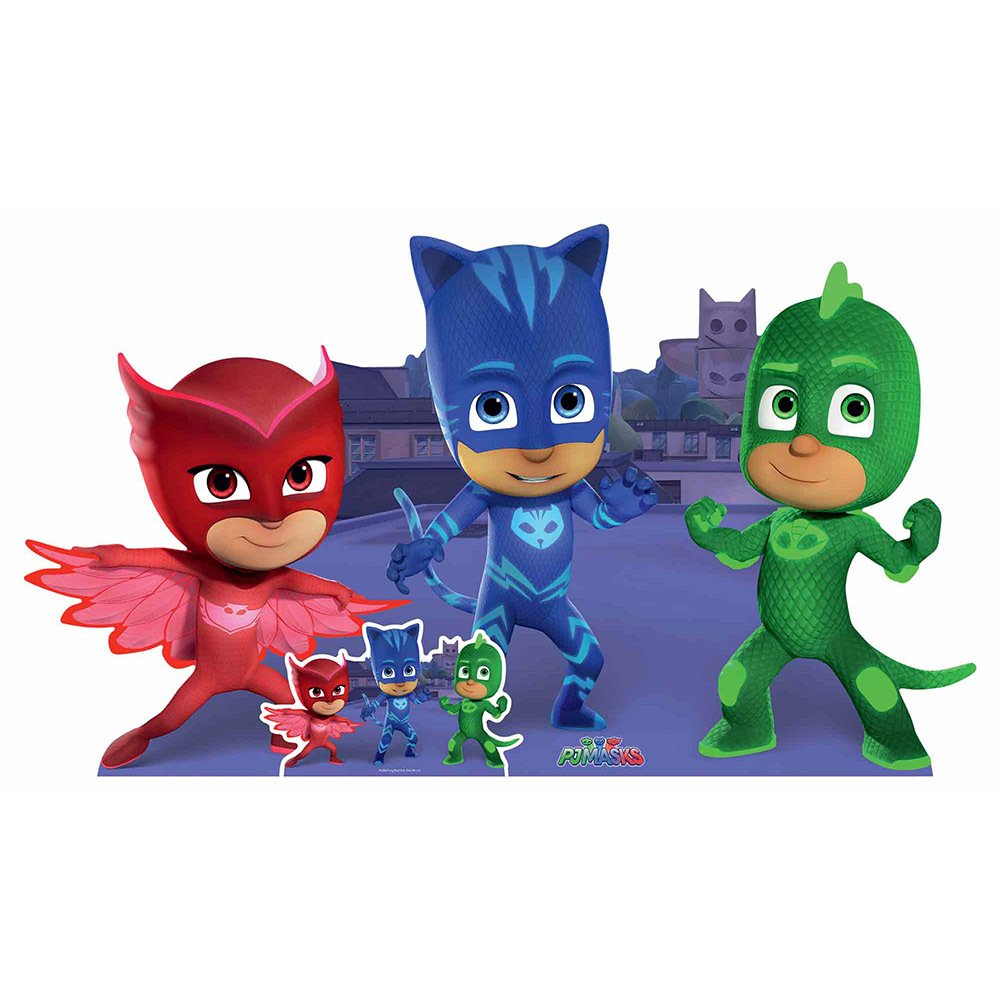 PJ Masks Group Pose Cardboard Cutout