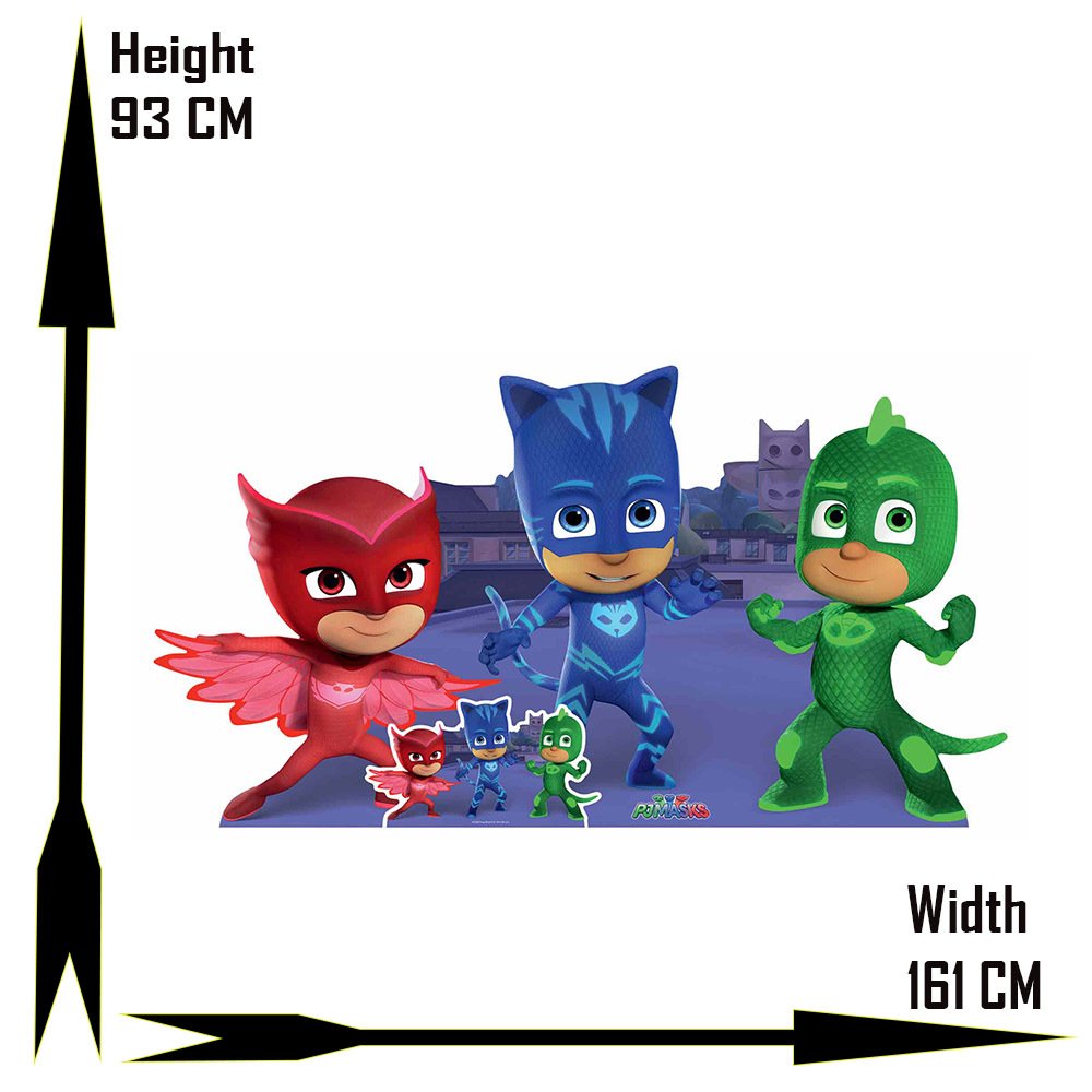 Star Cutouts PJ Masks Group Pose Cardboard Cutout Review