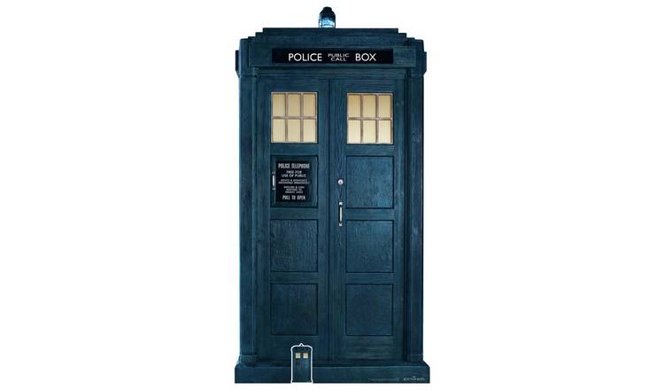 Buy Star Cutouts Doctor Who 13th Tardis Cardboard Cutout Party