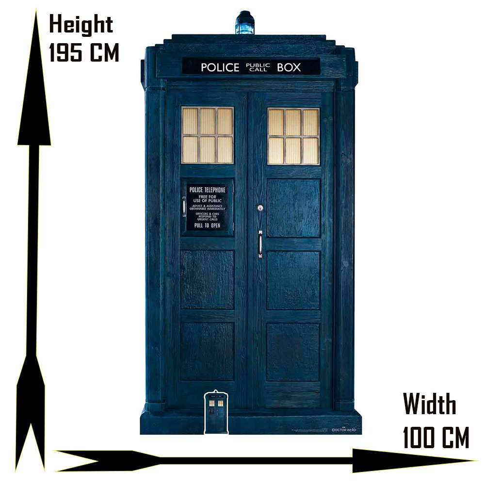 Star Cutouts Doctor Who 13th Tardis Cardboard Cutout Review