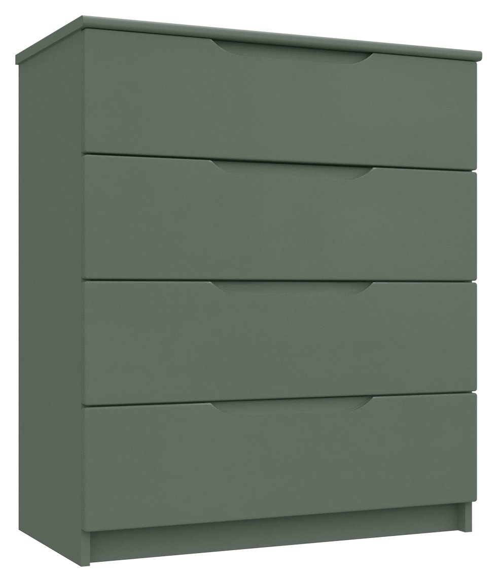 Legato 4 Drawer Chest - Green