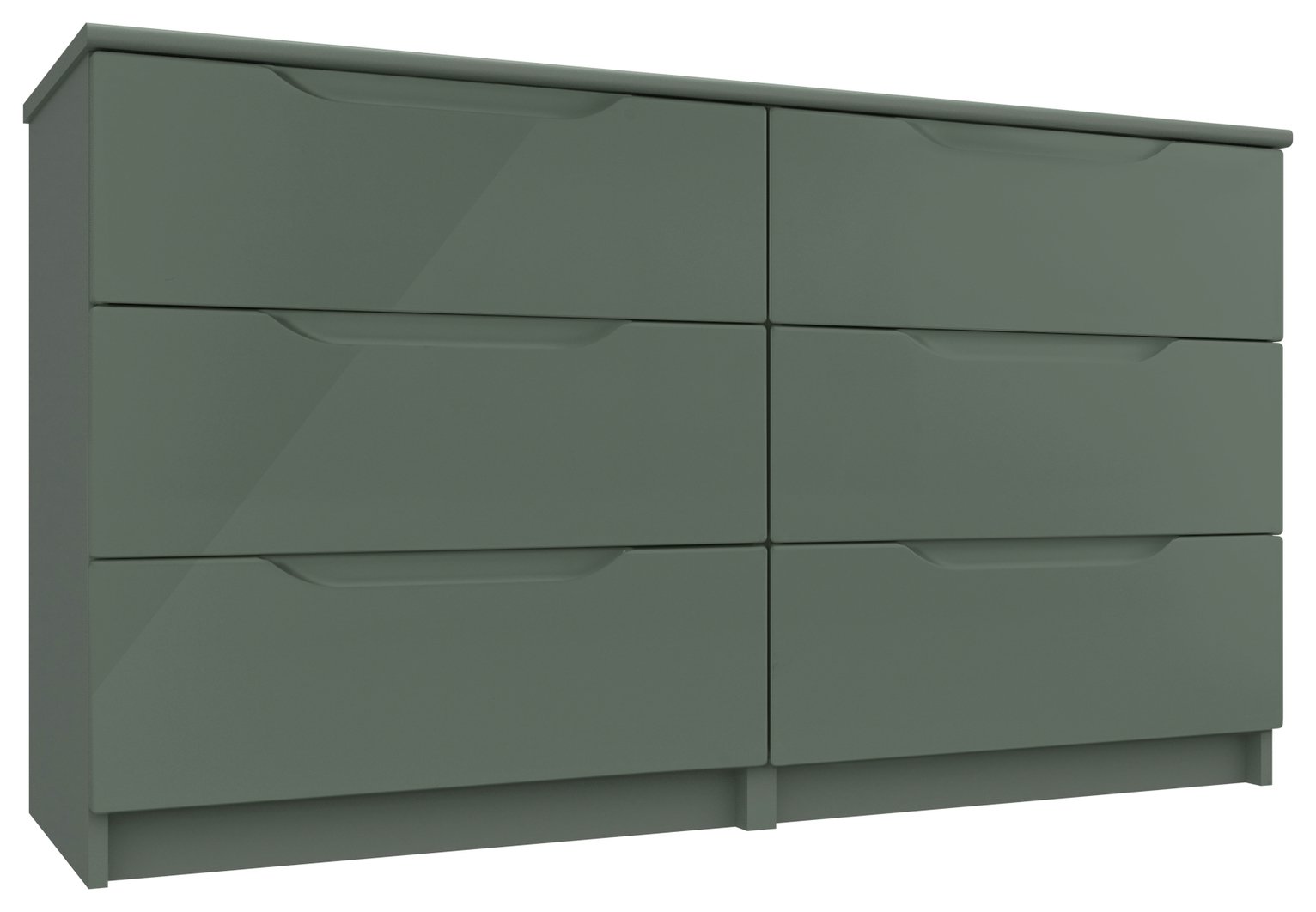 Legato 3 3 Drawer Chest - Green