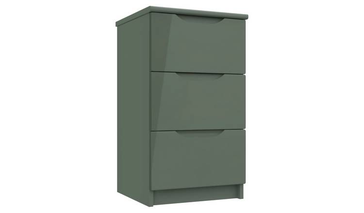 Green on sale bedside cabinet