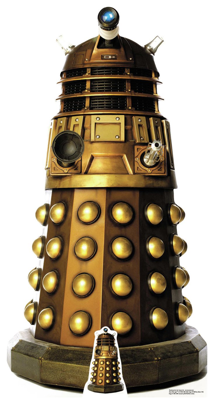 Star Cutouts Doctor Who Dalek Cardboard Cutout