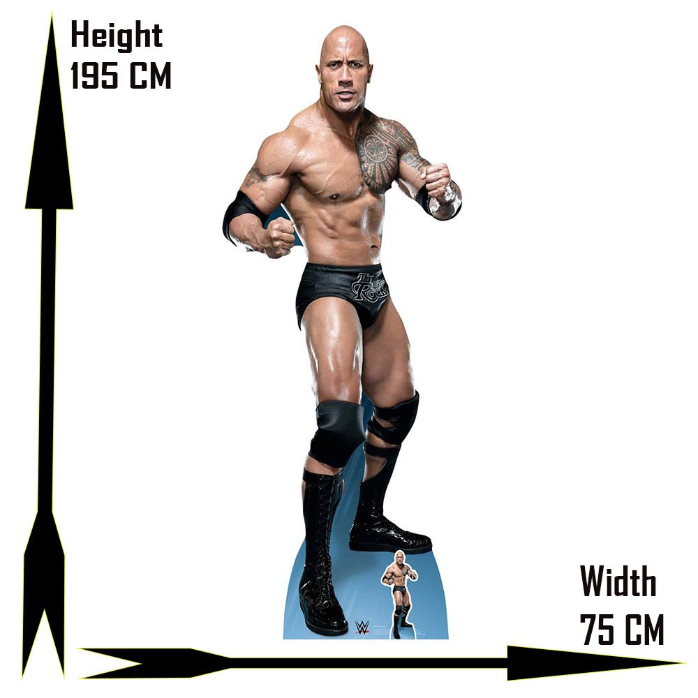 Star Cutouts WWE The Rock Cardboard Cutout Review