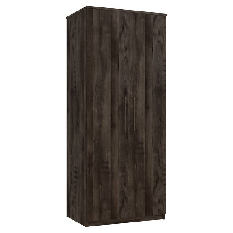Sherwood 2 Door Wardrobe - Dark Oak 0