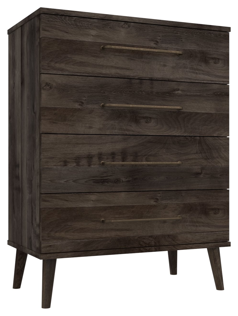 Sherwood 4 Drawer Chest - Dark Oak