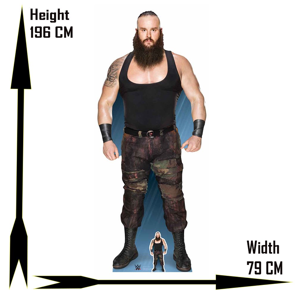 Star Cutouts WWE Braun Strowman Cardboard Cutout Review