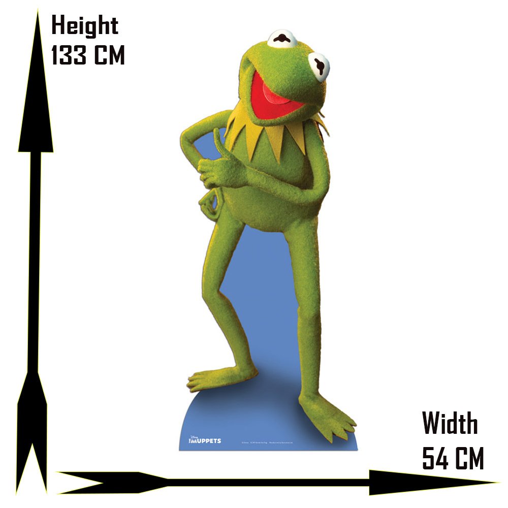 Star Cutouts The Muppets Kermit Cardboard Cutout Reviews Updated April 2023