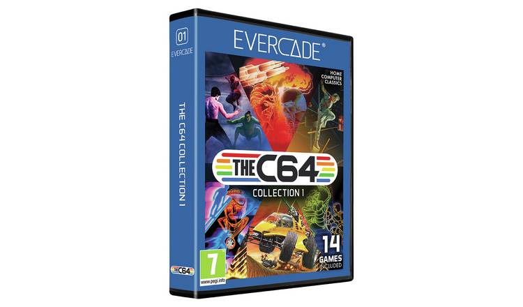 Jogo Retrô Evercade The C64 Collection 1 - 14 jogos