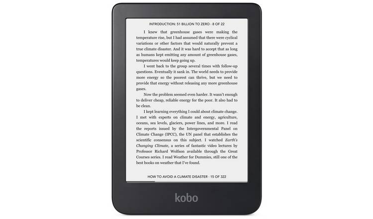 Buy Kobo Clara 2E 16GB Wi-Fi E-Reader - Blue | Kindle and e