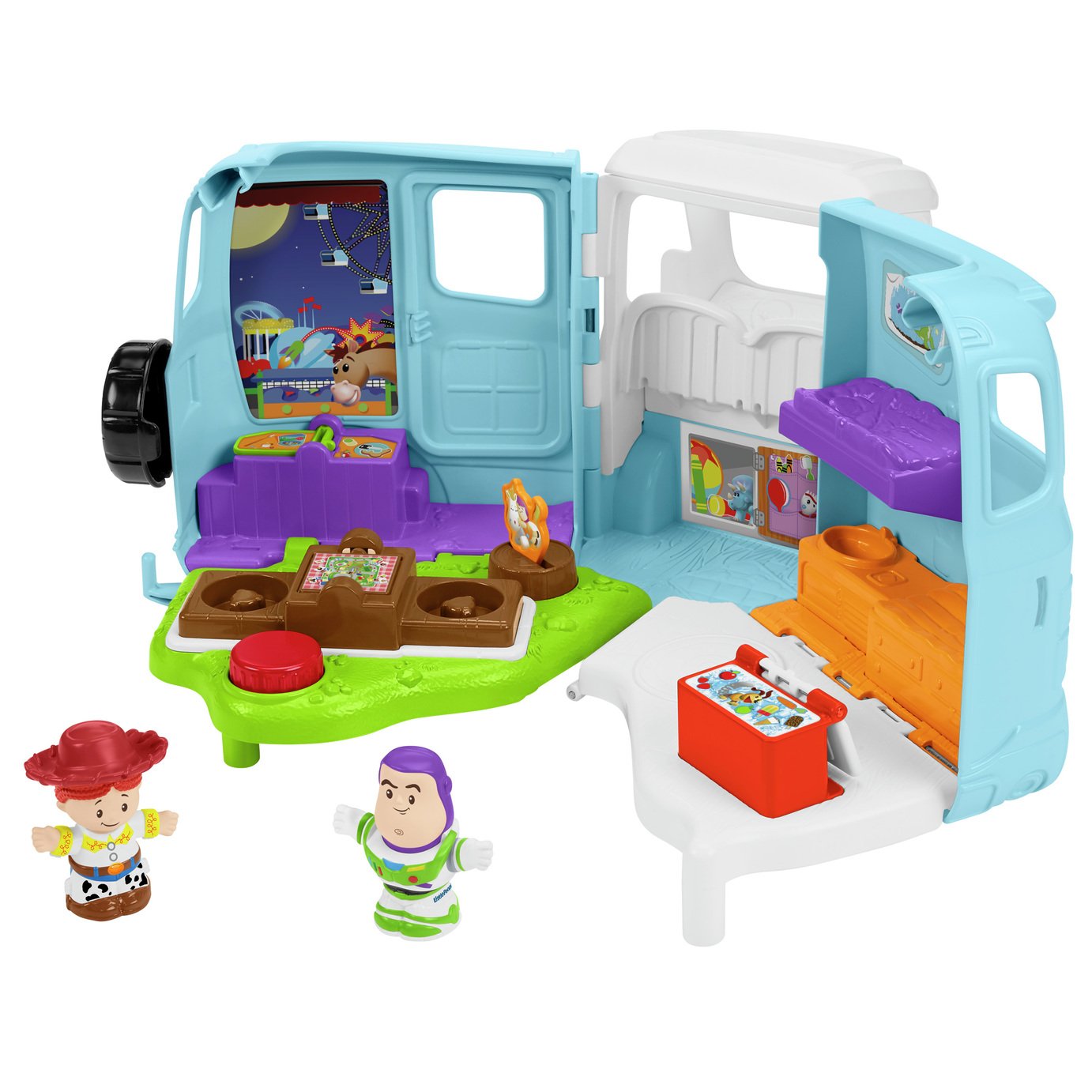 Fisher-Price Little People Disney Toy Story 4 Jessie's RV