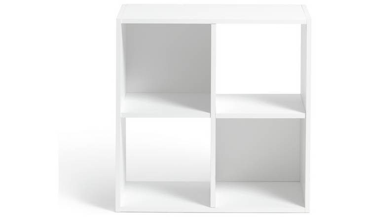 Buy Argos Home Squares 4 Cube Storage Unit White Storage Units