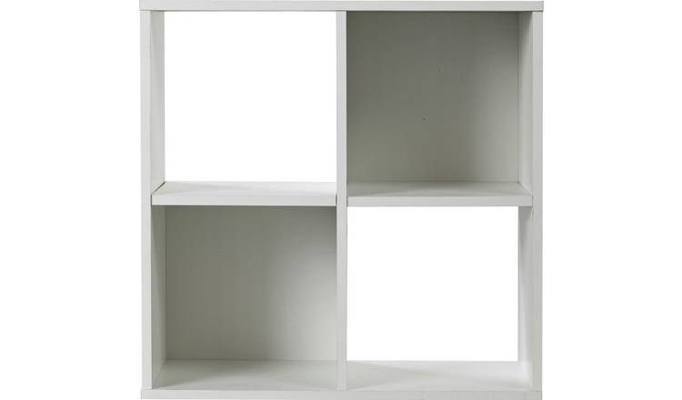 Buy Argos Home Squares 4 Cube Storage Unit White Storage