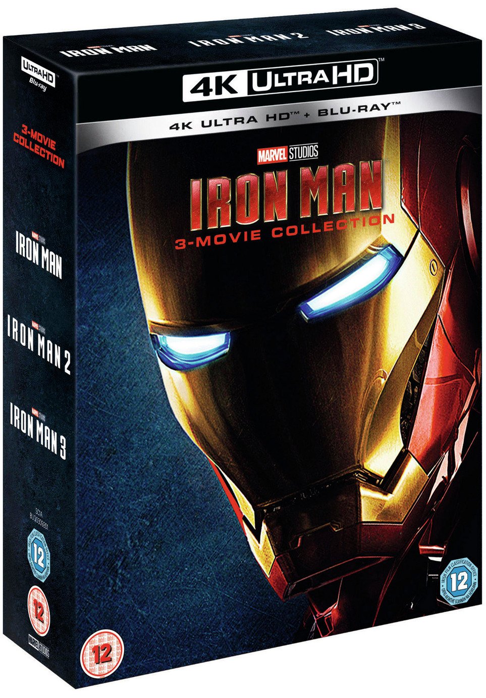 Iron Man Trilogy 4K UHD Blu-Ray Box Set