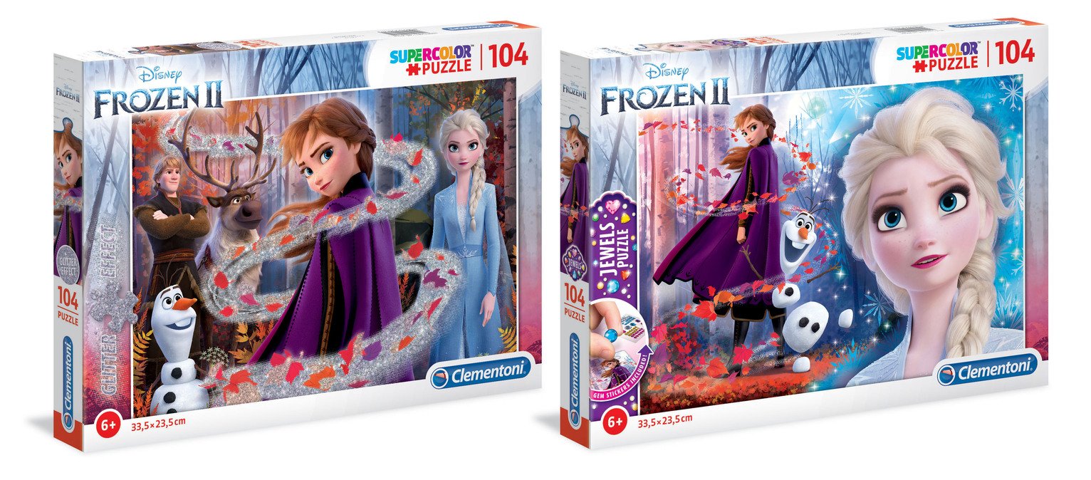 Disney Frozen 2 Special Effects 2 x 104 Piece Jigsaw Puzzle