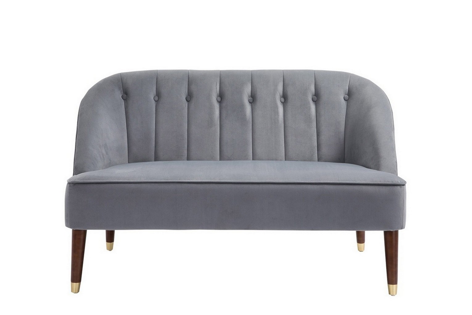 Birlea Alexa 2 Seater Fabric Sofa - Grey