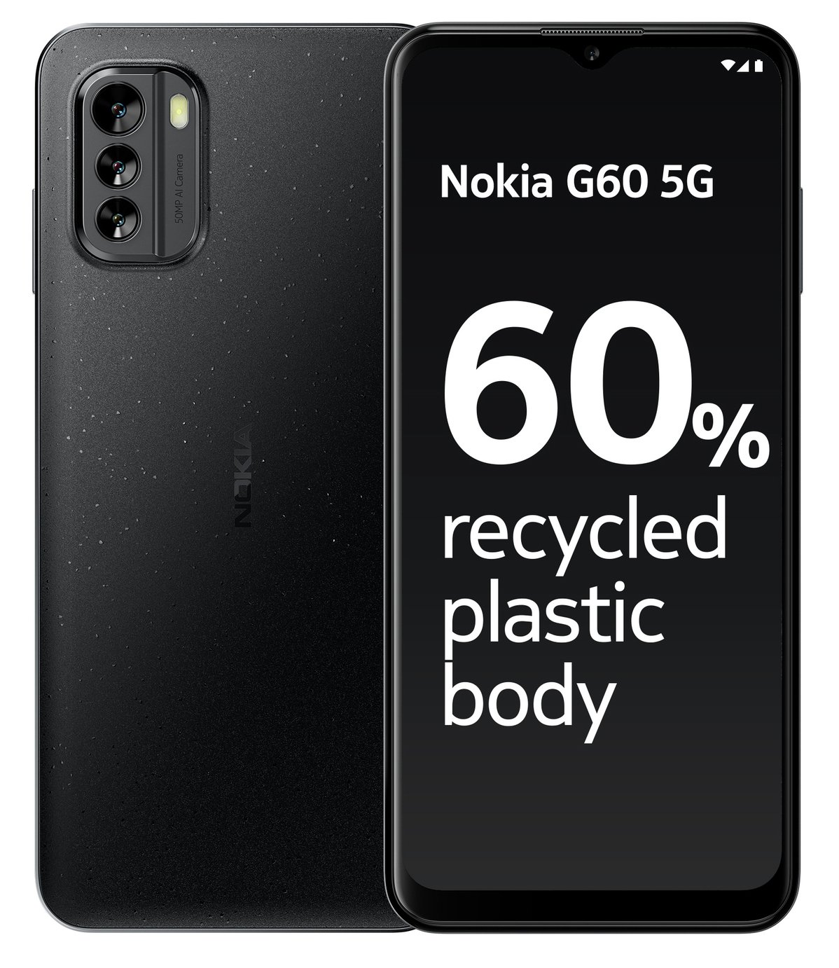 SIM Free Nokia G60 5G 64GB Mobile Phone - Black