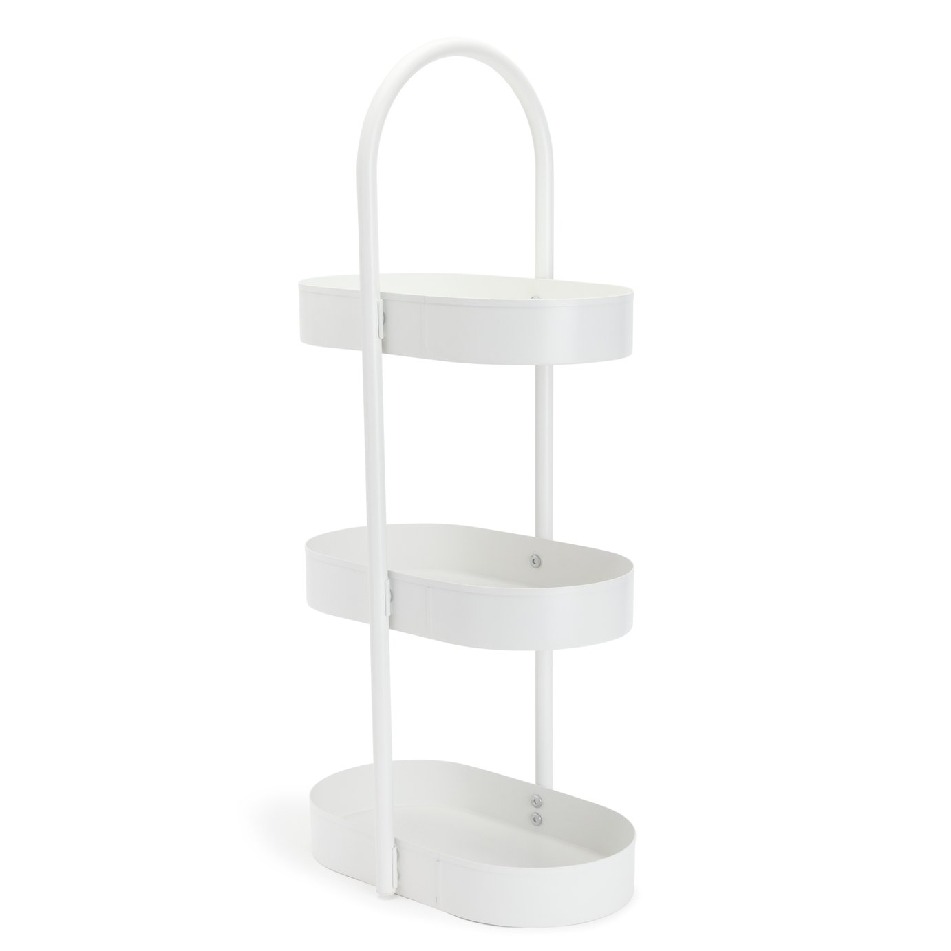 Habitat 3 Tier Slimlime Caddy - White