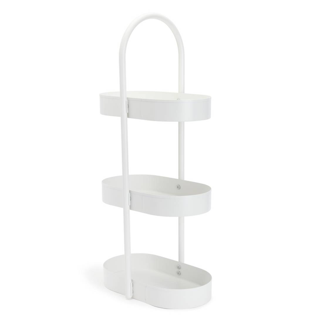 Habitat 3 Tier Slimlime Caddy - White