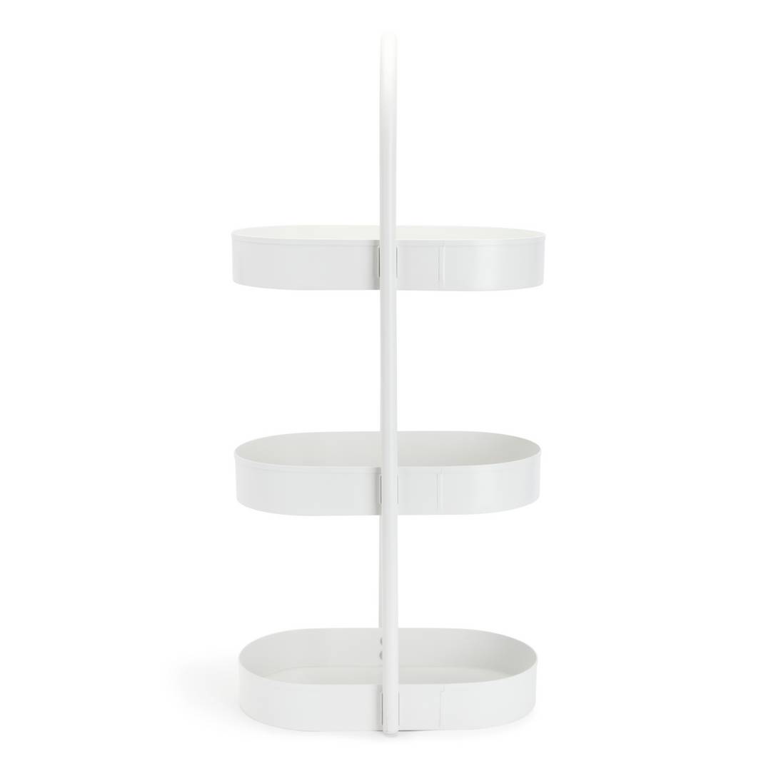 Habitat 3 Tier Slimlime Caddy - White