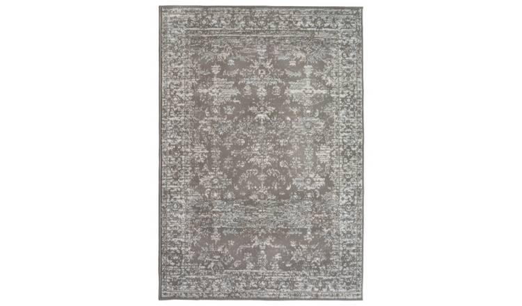 Homemaker Traditional Natural Short Pile Rug - 170x120cm