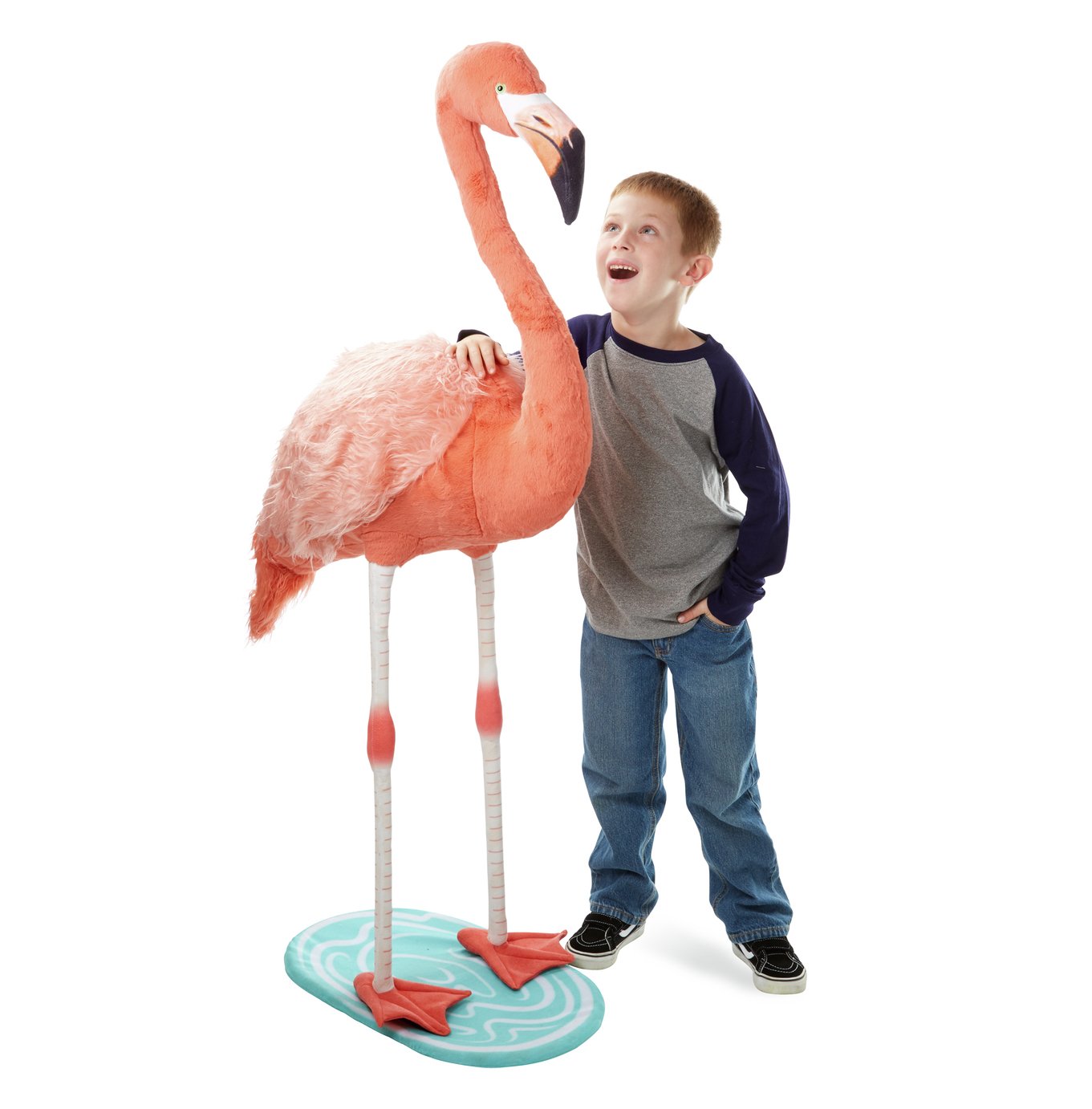 flamingo soft toy uk