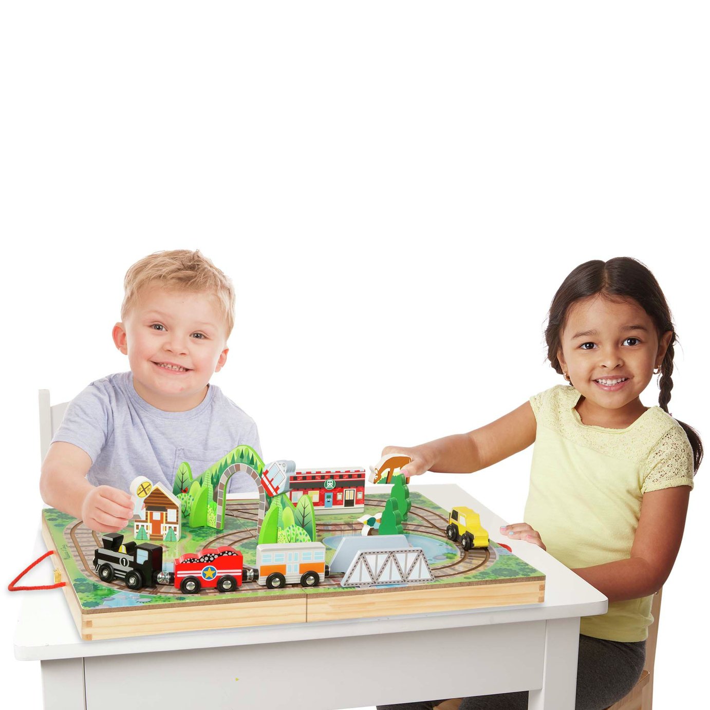 melissa and doug train set uk