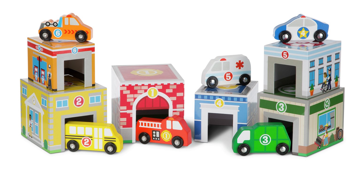 stackable toy cars