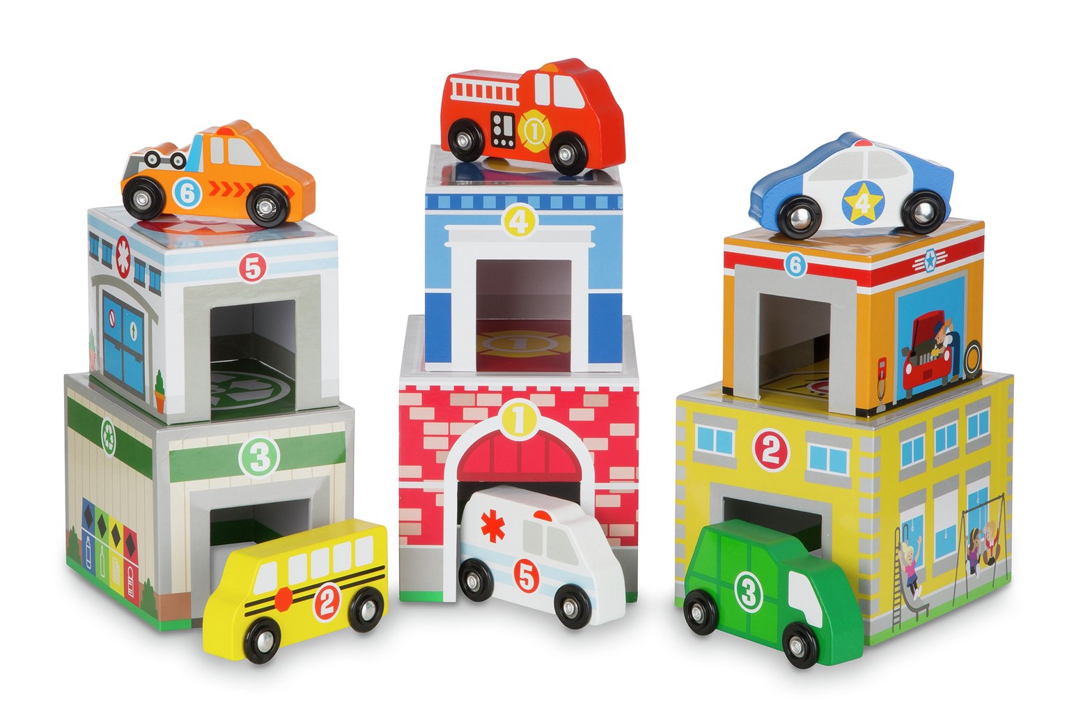 melissa and doug stacking cars