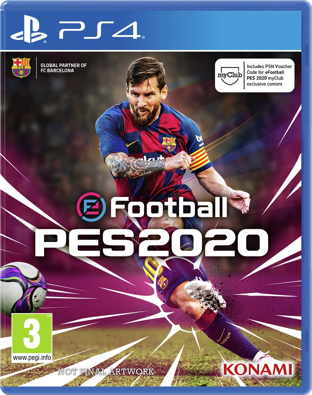 PES 2020 PS4 Game