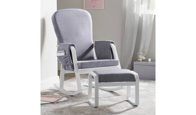 Grey hot sale nursery chair