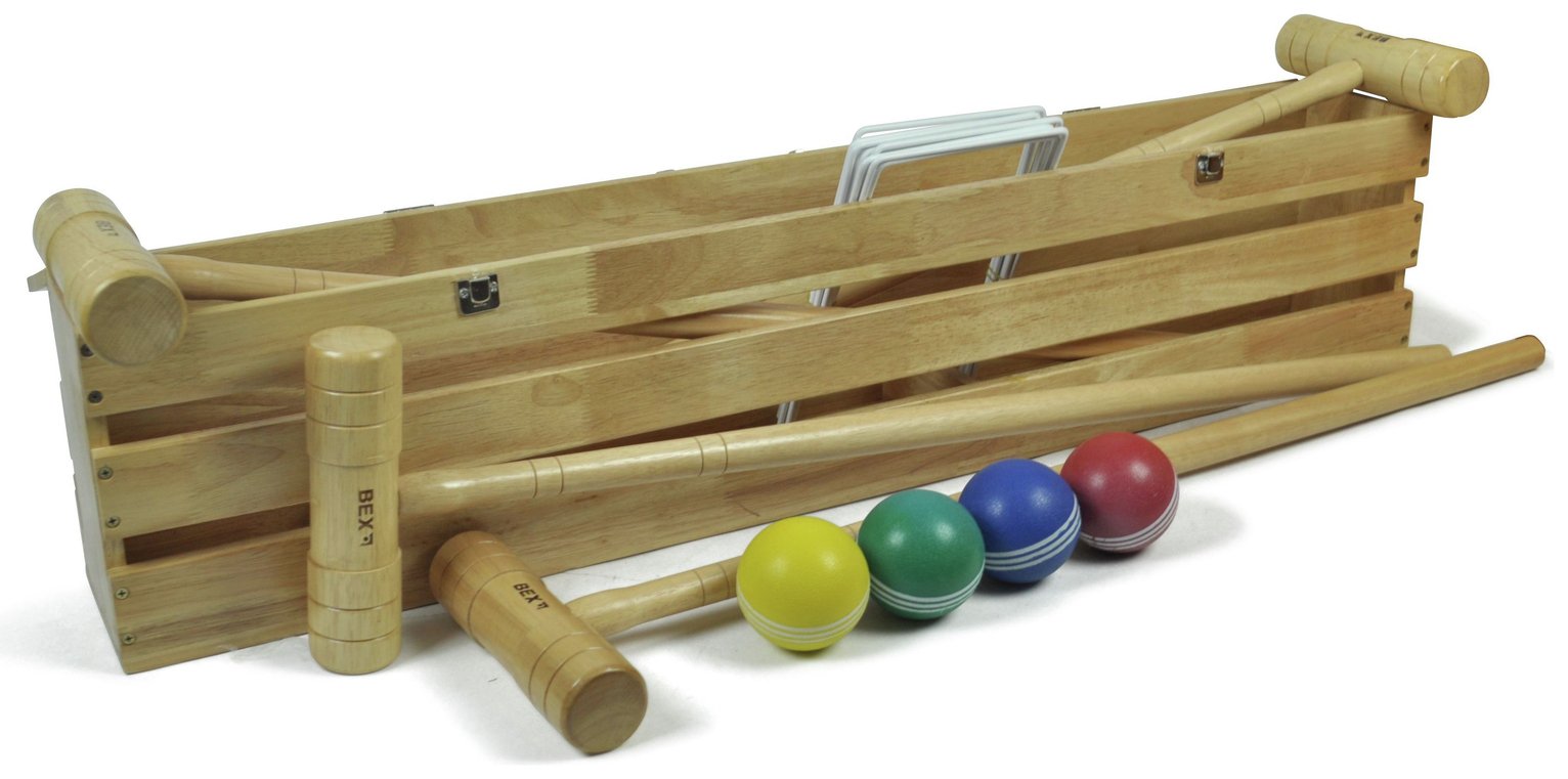 Bex Croquet Pro Game in a Wooden Box