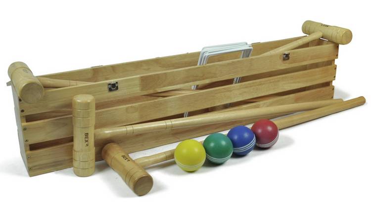 Bex Croquet Pro Game in a Wooden Box