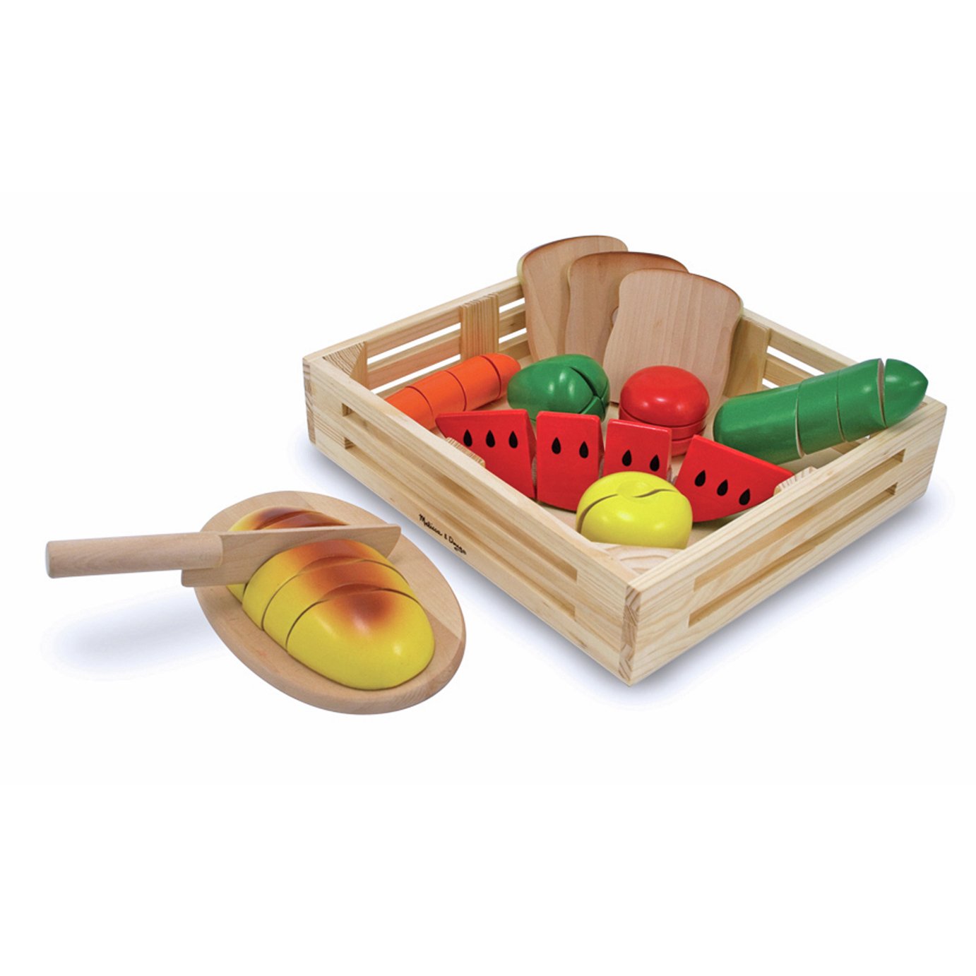 melissa & doug wooden cutting fruit