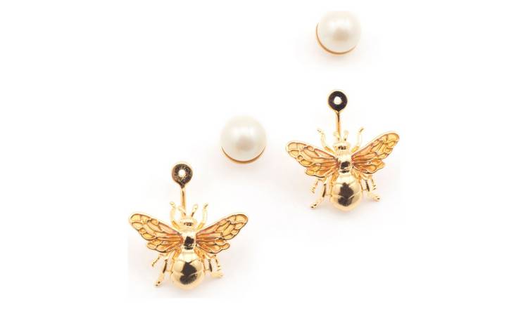 Argos pearl hot sale drop earrings