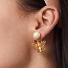 Bee hot sale earrings argos