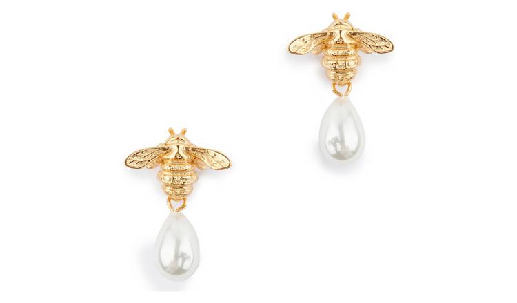 Argos pearl stud deals earrings